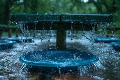 Une solution pratique pour garder les fourmis loin de votre table pendant un repas dehors