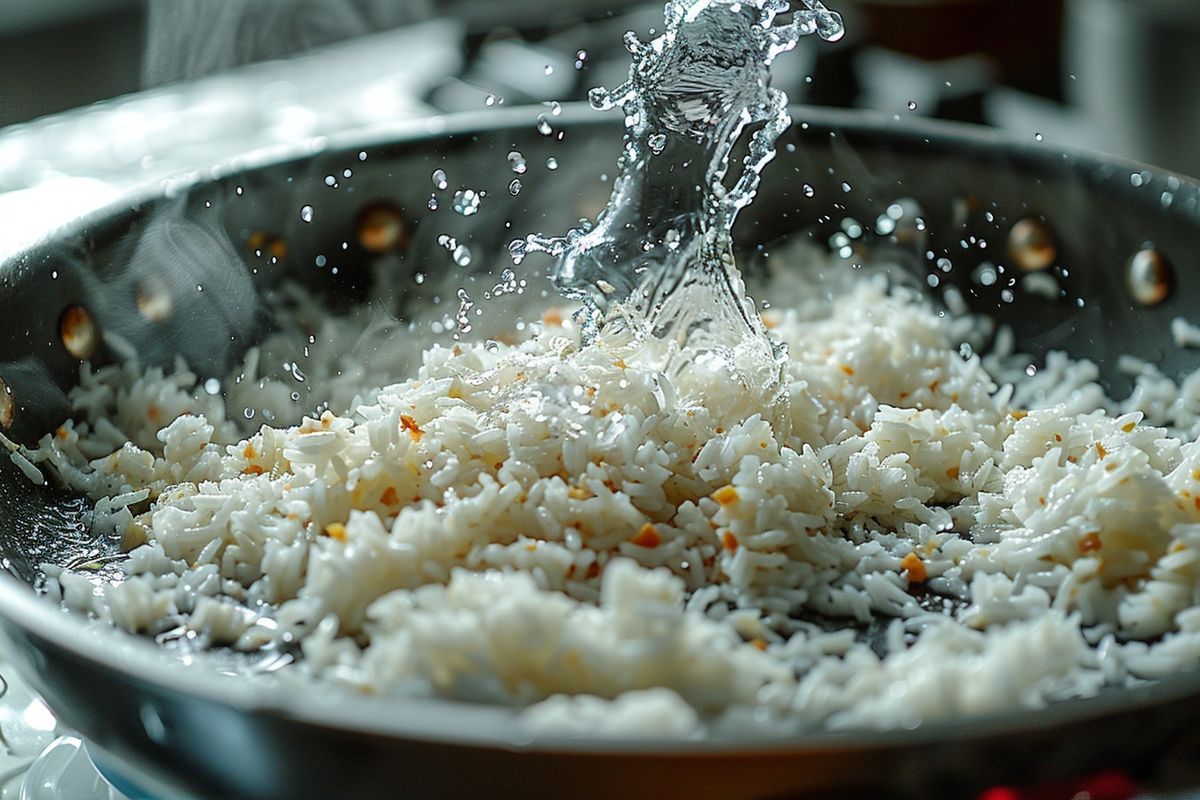 Une technique simple de grand-mère pour réchauffer le riz sans qu'il colle